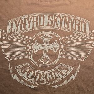 Vintage Lynyrd Skynyrd 2010 God Guns Concert T Shirt 2XL Alstyle Brand